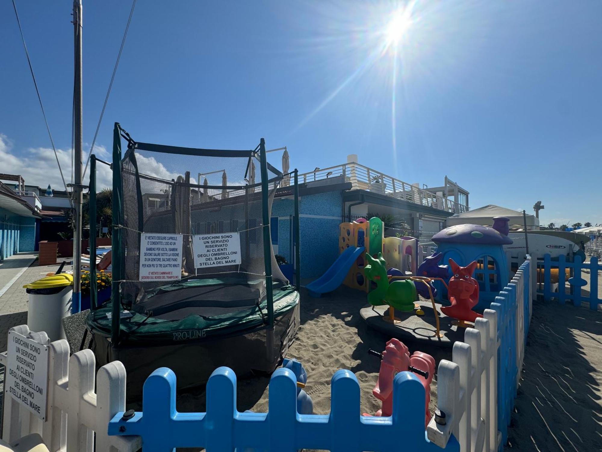 Hotel Bagno Stella Del Mare Marina Di Carrara Zewnętrze zdjęcie